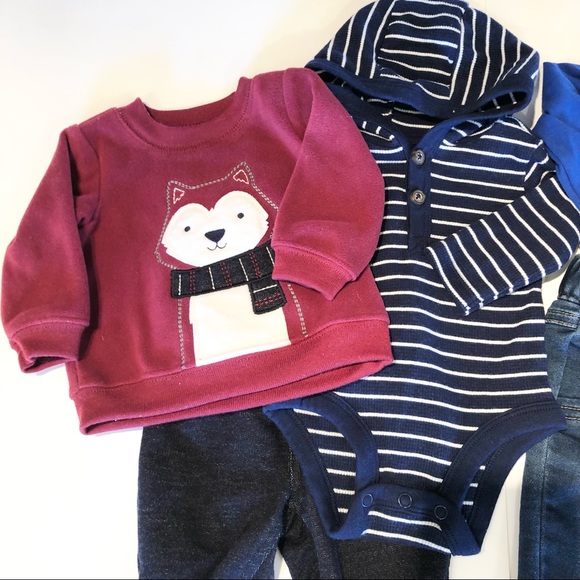 Cat & Jack, Carters baby boy clothing sets, size New Born - Picture 2 of 10